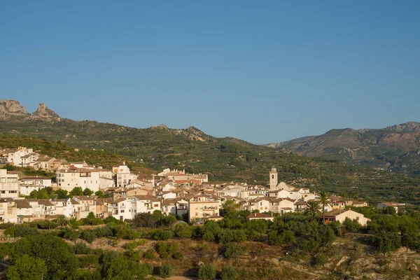 Vnitrozemská costa blanca — Stock fotografie