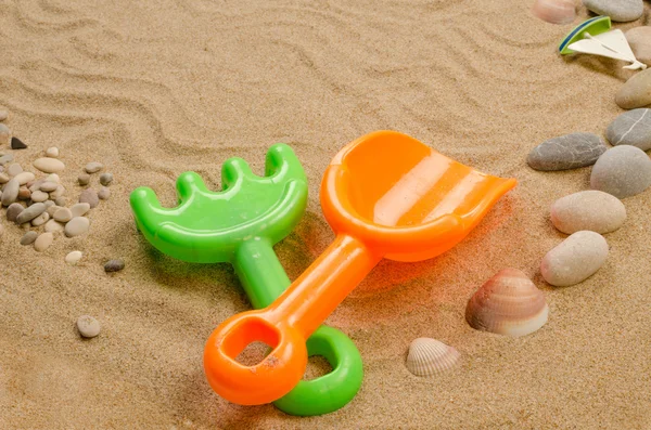 沙滩玩具 — 图库照片