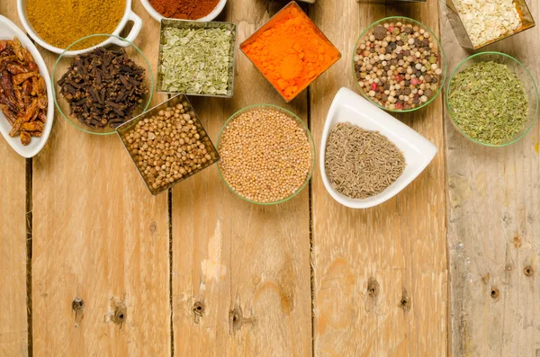 Assorted spices — Stock Photo, Image