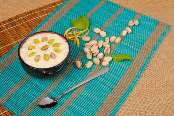 Indian rice pudding — Stock Photo, Image