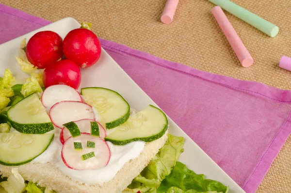 Healthy kid food — Stock Photo, Image