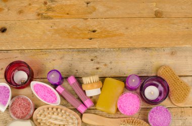 banyo tuzları ve sabun