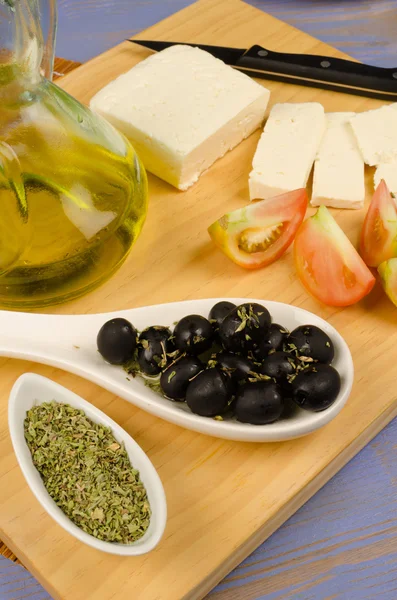 Greek ingredients — Stock Photo, Image