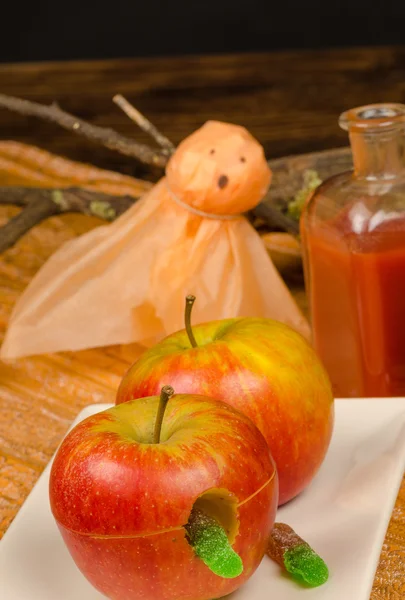 Postre de manzana podrida — Foto de Stock