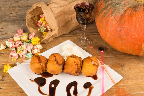 Halloween dessert — Stock Photo, Image