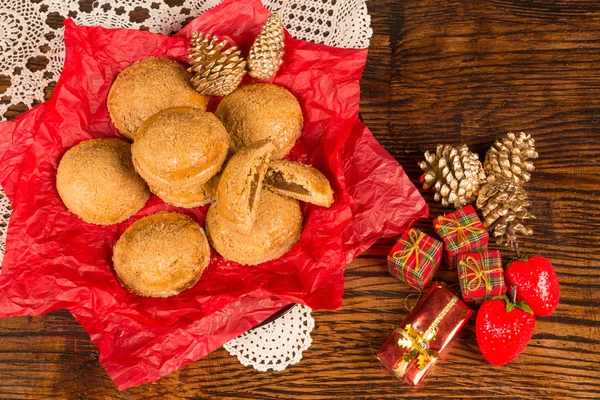 Biscuits aux citrouilles festifs — Photo