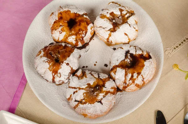 Hanukkah dessert — Stock Photo, Image