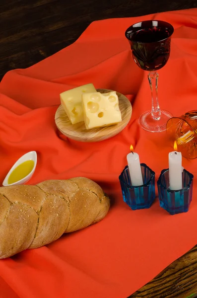 Hanukkah bread — Stock Photo, Image