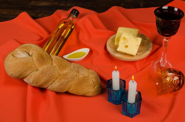 Festive challah — Stock Photo, Image