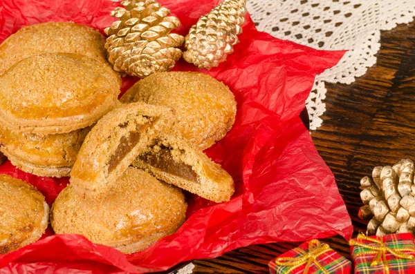 Festlig pumpkin cookies — Stockfoto