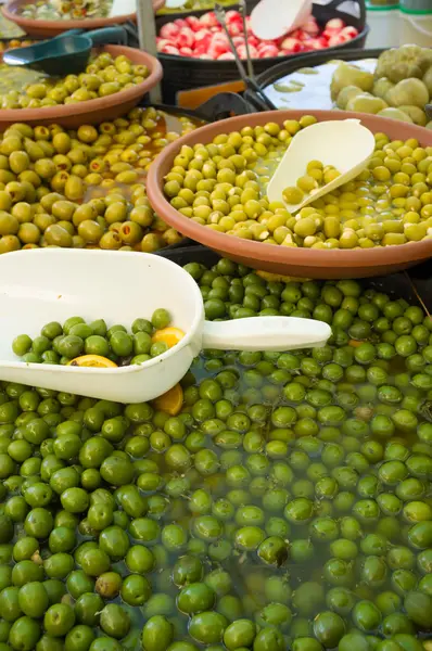 Pickled olives — Stock Photo, Image