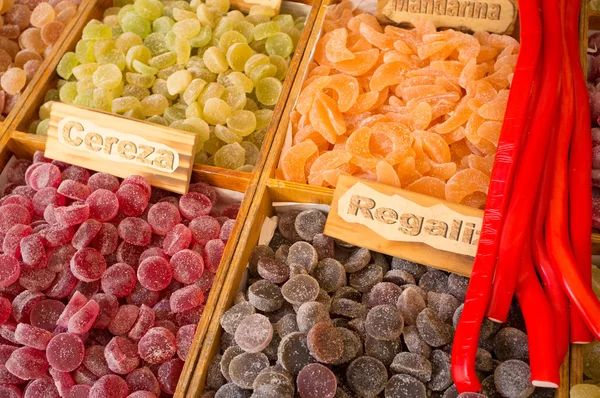 Fruchtgelee Bonbons — Stockfoto