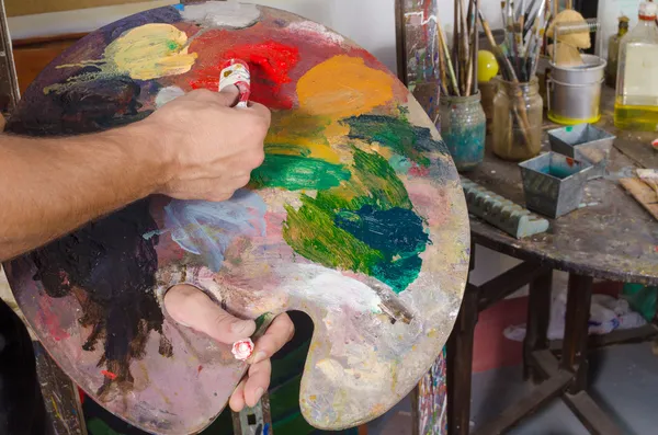 ressam paleti