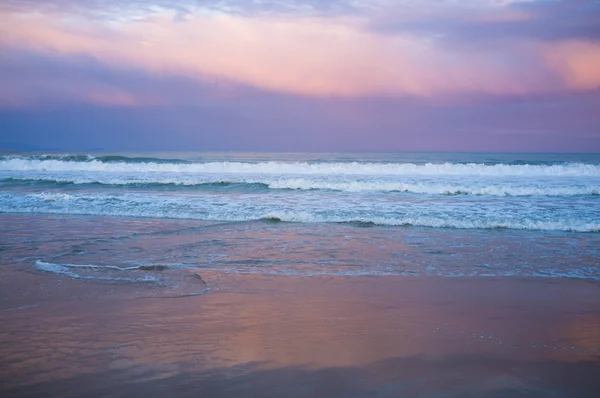 Spiaggia al crepuscolo — Foto Stock