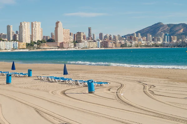 Strand von Benidorm — Stockfoto