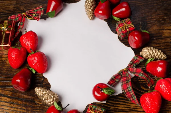 Lijst van de wens van Kerstmis — Stockfoto