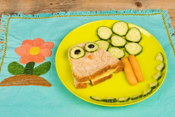 Kindersandwich — Stockfoto