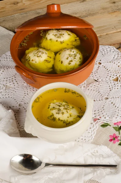 Festive soup — Stock Photo, Image