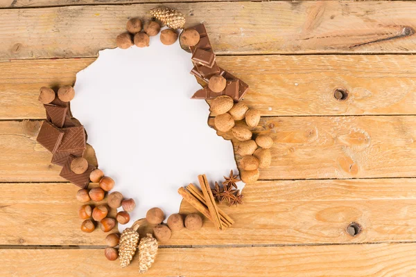 Lijst van de wens van Kerstmis — Stockfoto