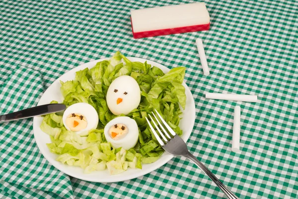 Kid salade — Stockfoto