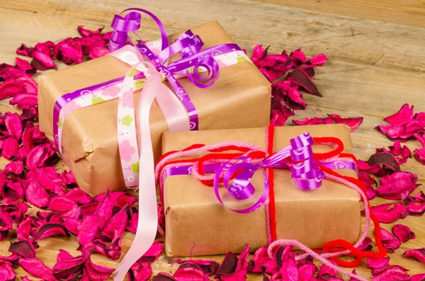 Valentijn geschenken — Stockfoto