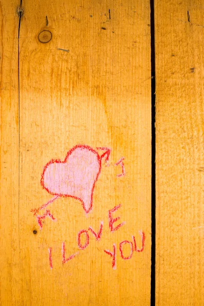 Valentines graffiti — Stock Photo, Image