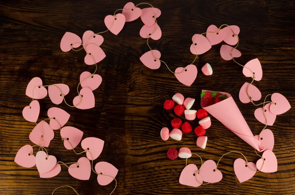 Valentines stilleven — Stockfoto