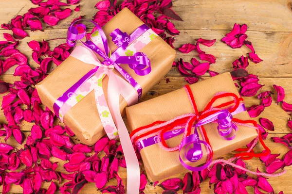 Romantische geschenken — Stockfoto