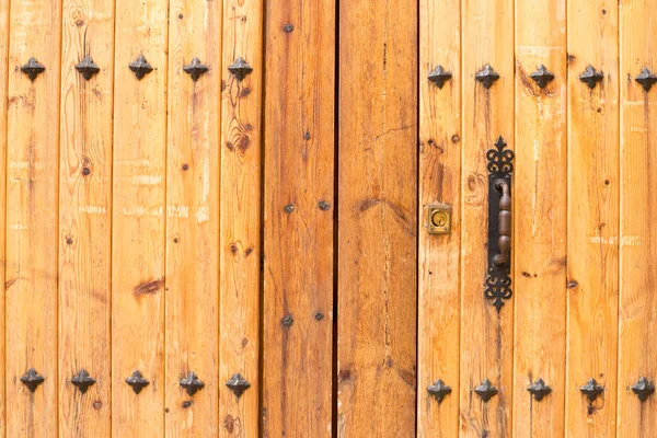 Tábuas de porta velha — Fotografia de Stock