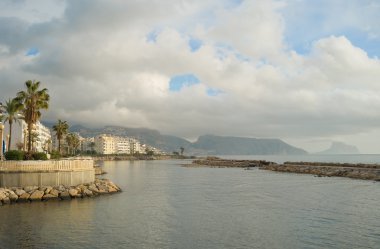 Altea kıyı şeridi