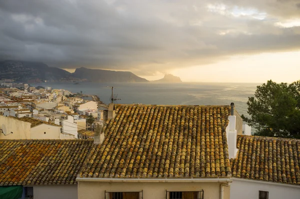 Altea tetti — Foto Stock