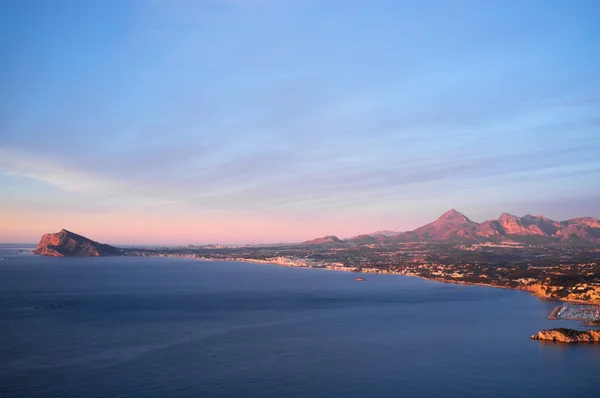 Altea bay — Stockfoto