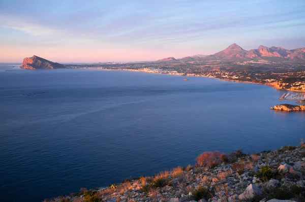 Altea bay — Stock Photo, Image