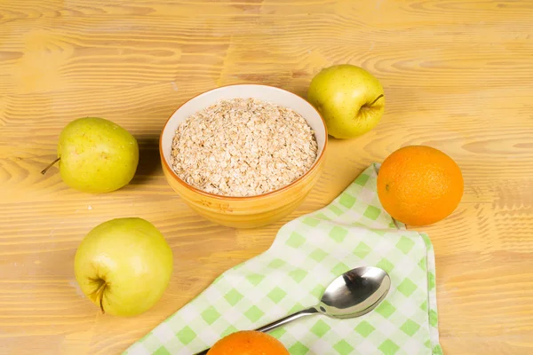 Oat flakes — Stock Photo, Image