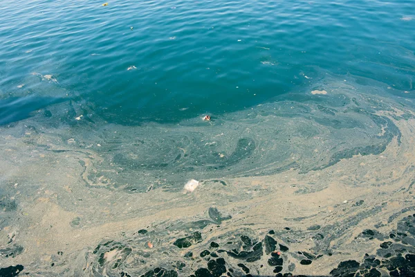 Забруднена вода — стокове фото