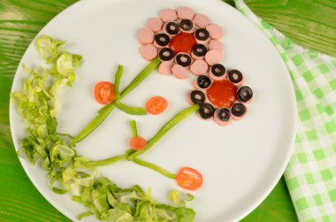 çiçek salata