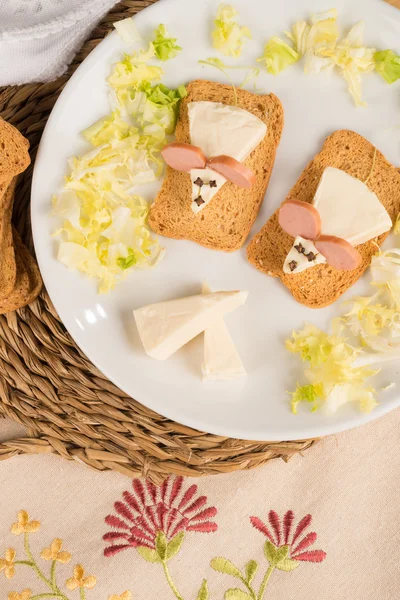 Cheese crackers — Stock Photo, Image