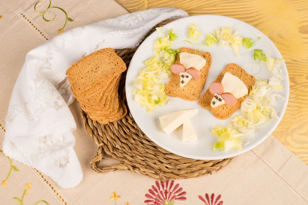 Lanche infantil — Fotografia de Stock