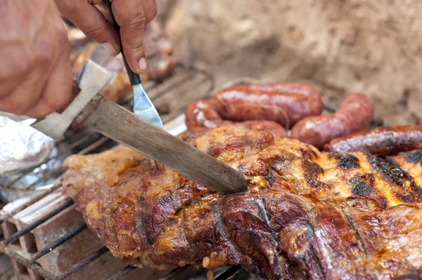 Argentinian barbecue — Stock Photo, Image