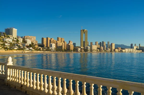 Benidorm-stadt — Stockfoto