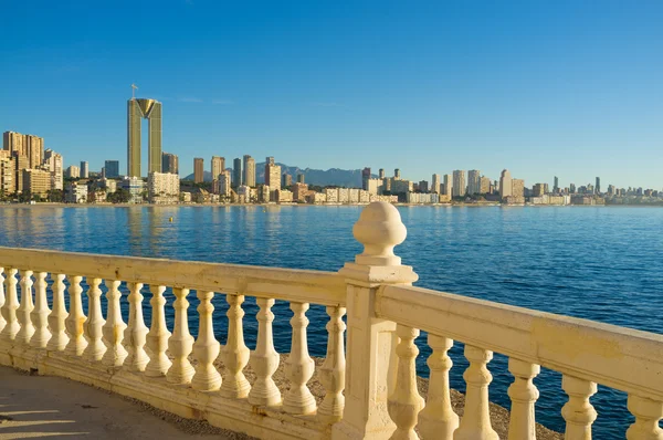 Benidorm-stadt — Stockfoto