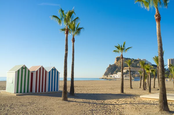 Benidorm beach — Stok fotoğraf