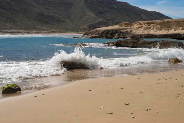 Plaży Cabo de gata — Zdjęcie stockowe