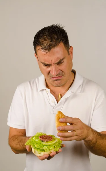 Light burger — Stock Photo, Image