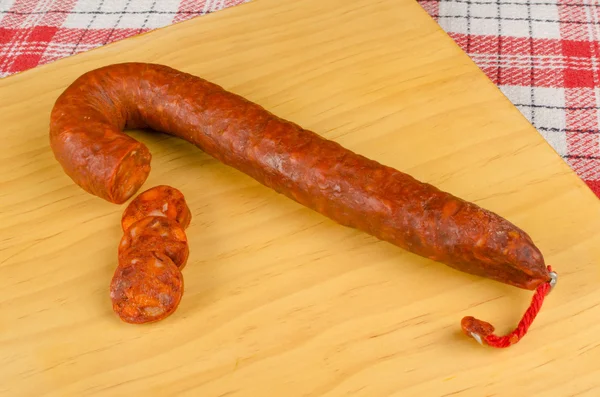 Spaanse chorizo — Stockfoto