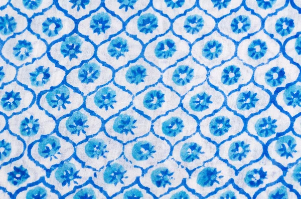 Motif floral sur tissu — Photo