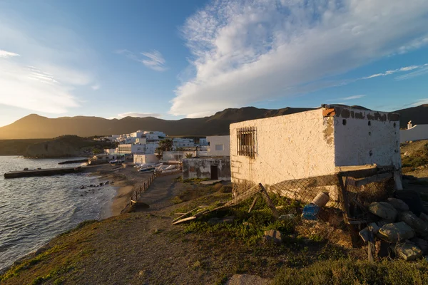 Андалузская рыбацкая деревня — стоковое фото