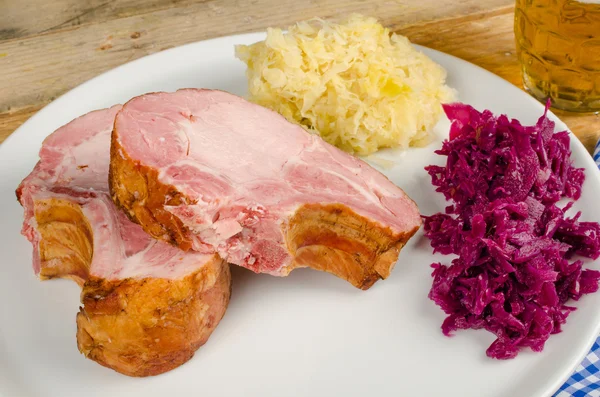 Comida alemana naturaleza muerta — Foto de Stock