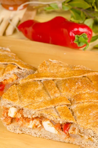 Spanish empanada — Stock Photo, Image