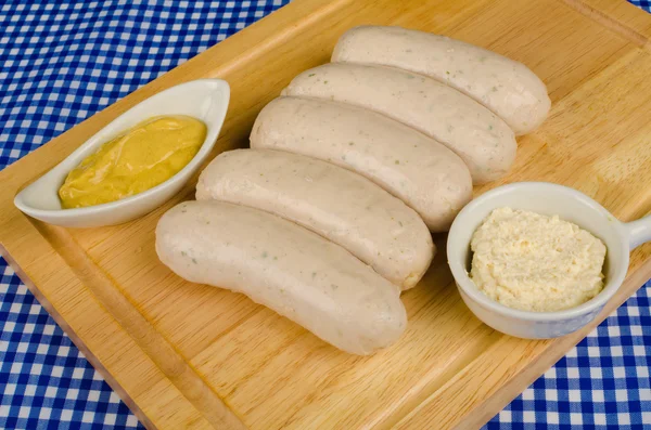 Rohe Wurst — Stockfoto